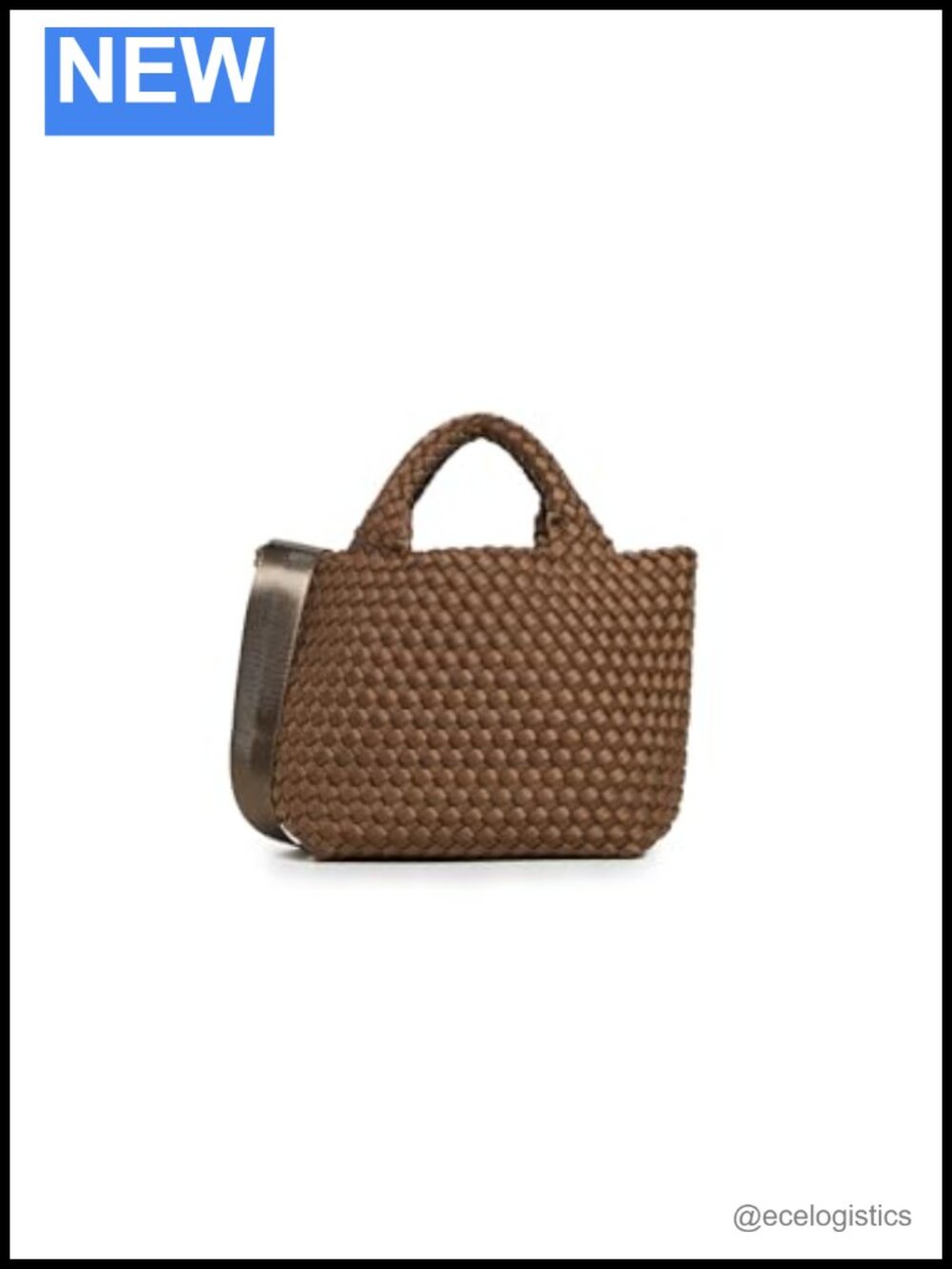 Woven Neoprene Tote Bag with Adjustable Strap